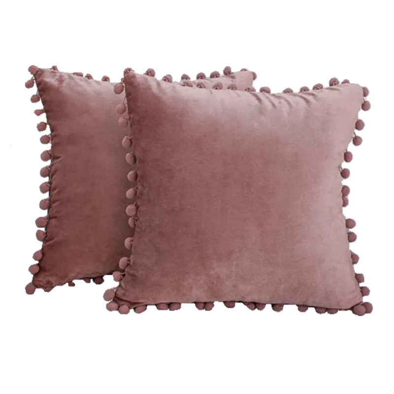 COUSSIN ROSE VELOURS