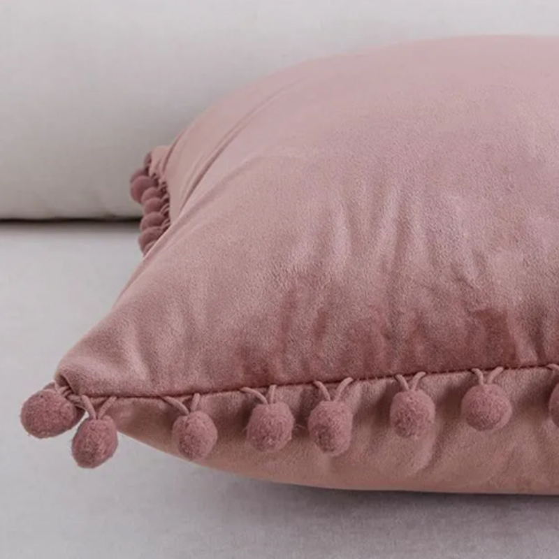 COUSSIN ROSE VELOURS