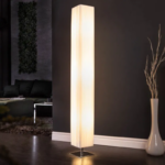 LAMPADAIRE COLONNE BLANCHE