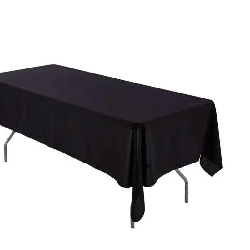 NAPPE NOIRE RECTANGLE