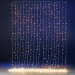 RIDEAU DE FILS LED