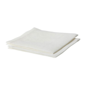 SERVIETTE COTON BLANC