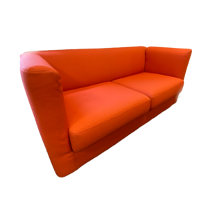 canapé orange