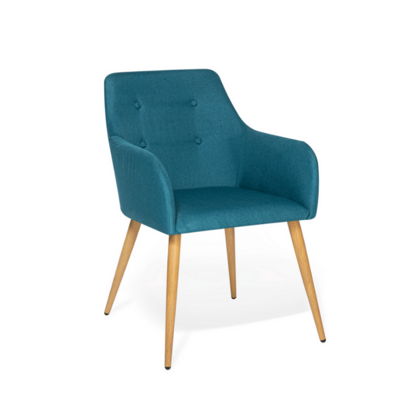 CHAISE SKANDINAVE BLEU