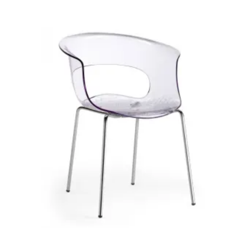 CHAISE  TRANSPARENTE OEUF