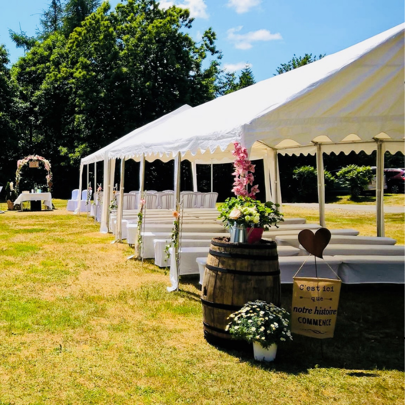 HOUSSE DE TISSU BANC BLANC