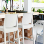 TABOURET NOVA BLANC