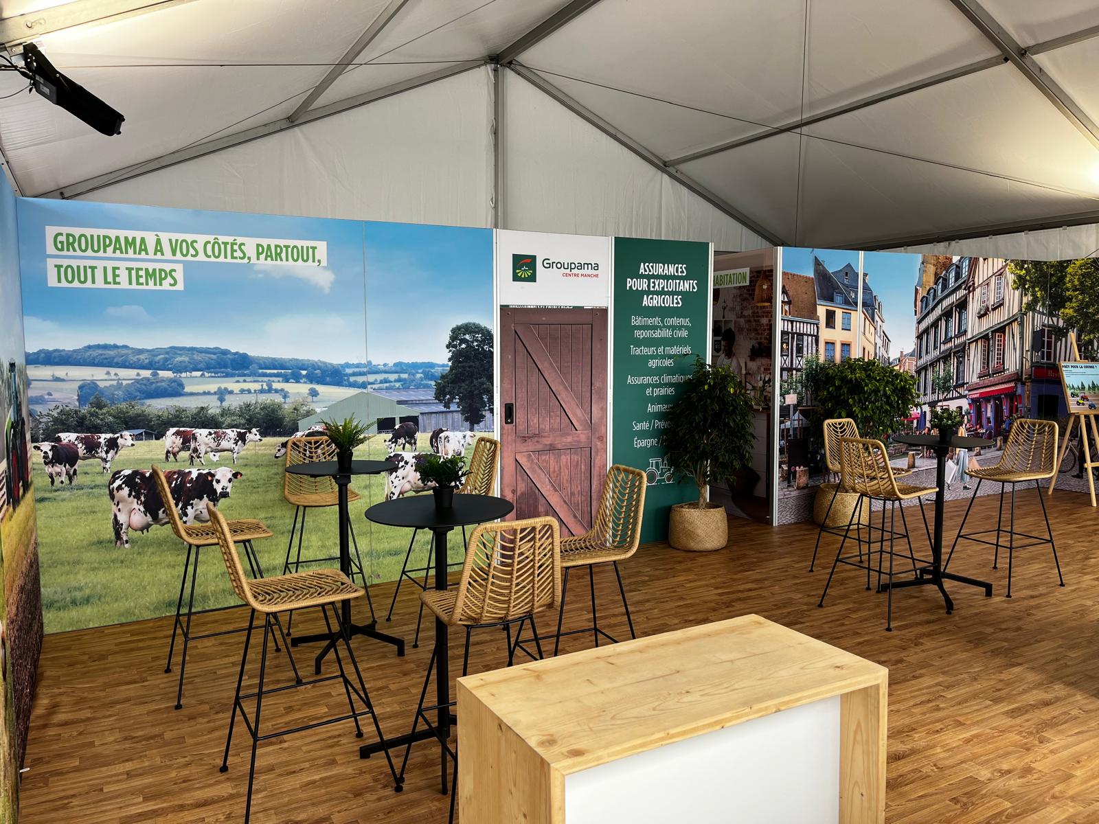 1_Groupama_Stand d'exposition professionnel_Halbout Events