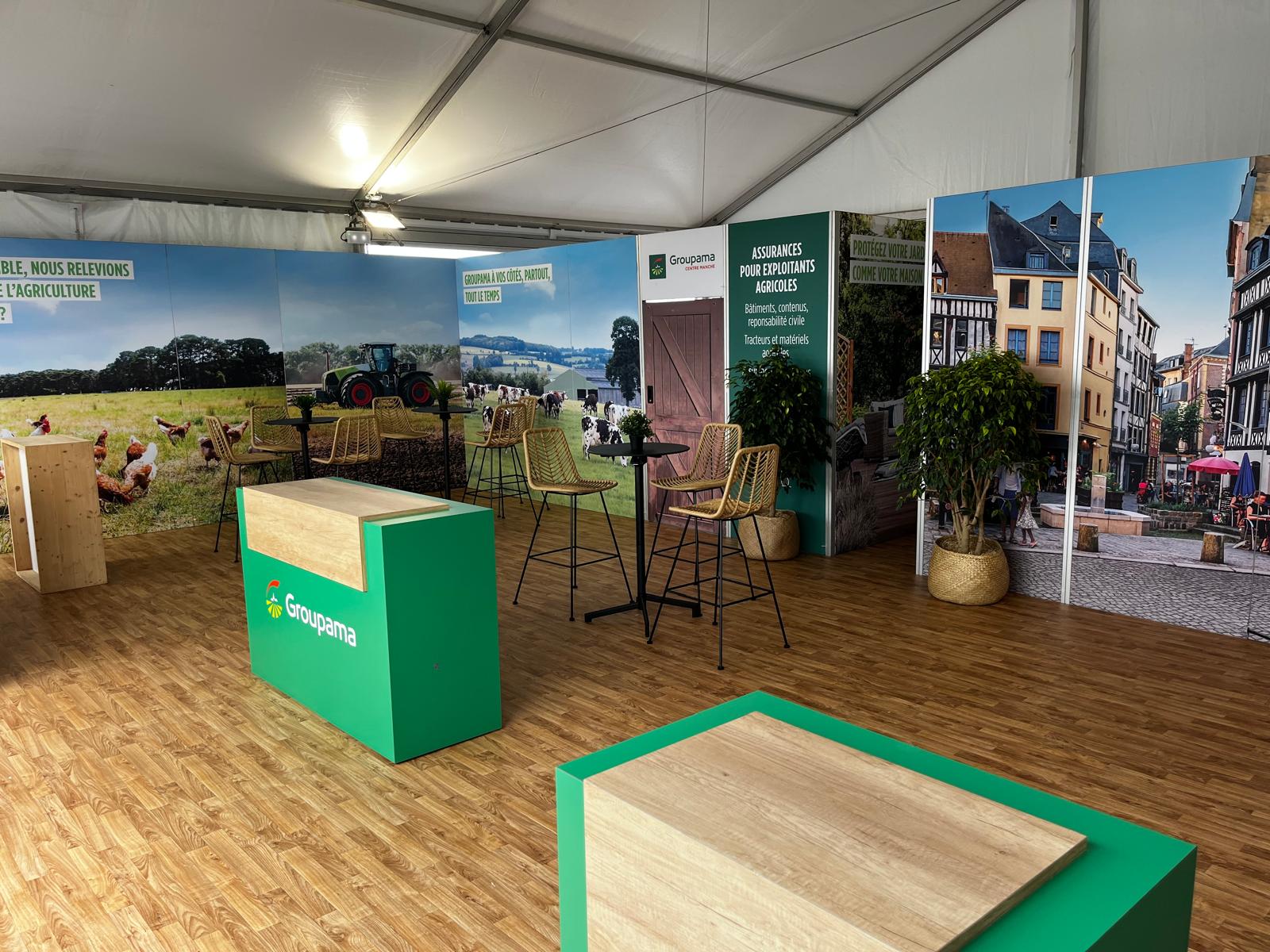 2_Groupama_Stand d'exposition professionnel_Halbout Events