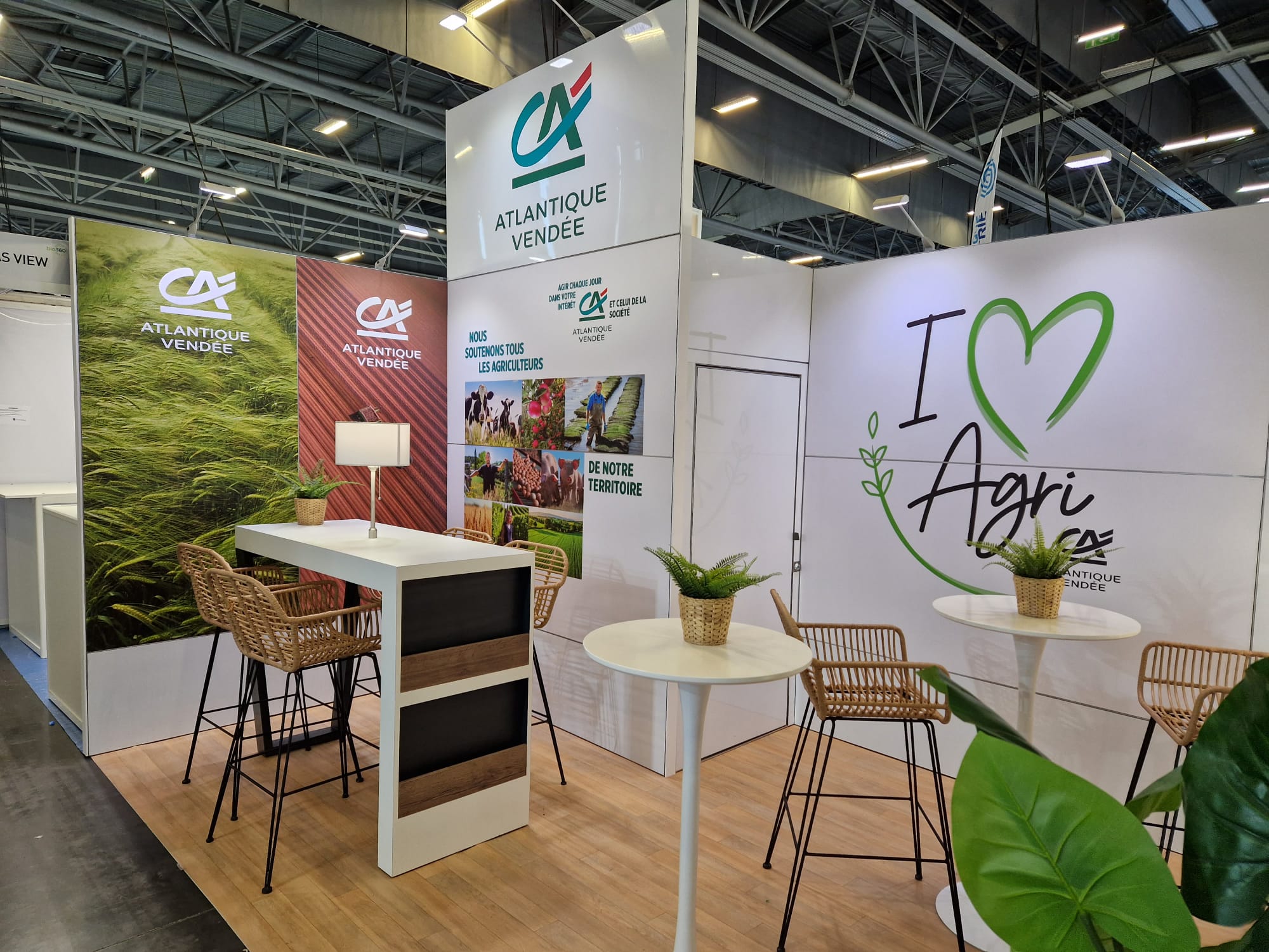 6 - 12m2_Crédit agricole n°2_Stand d'exposition professionnel_Halbout Events